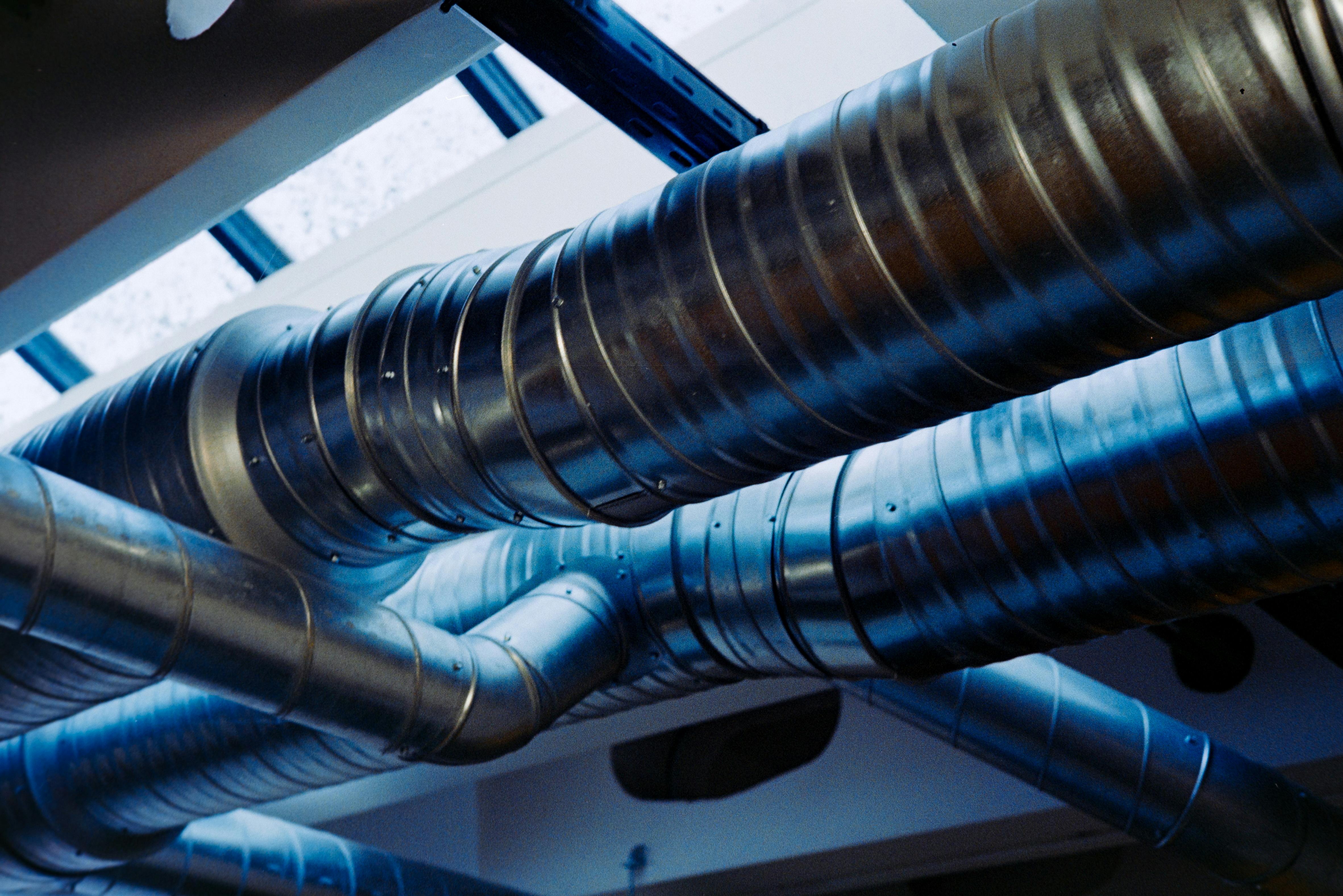 Professional HVAC ductwork and ventilation system